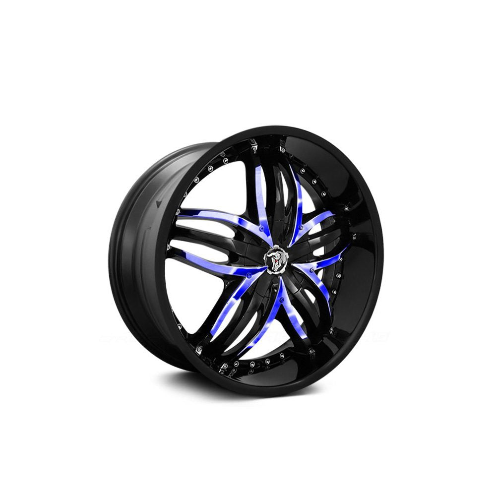 Blue Wheel With Inserts Gauge Kit